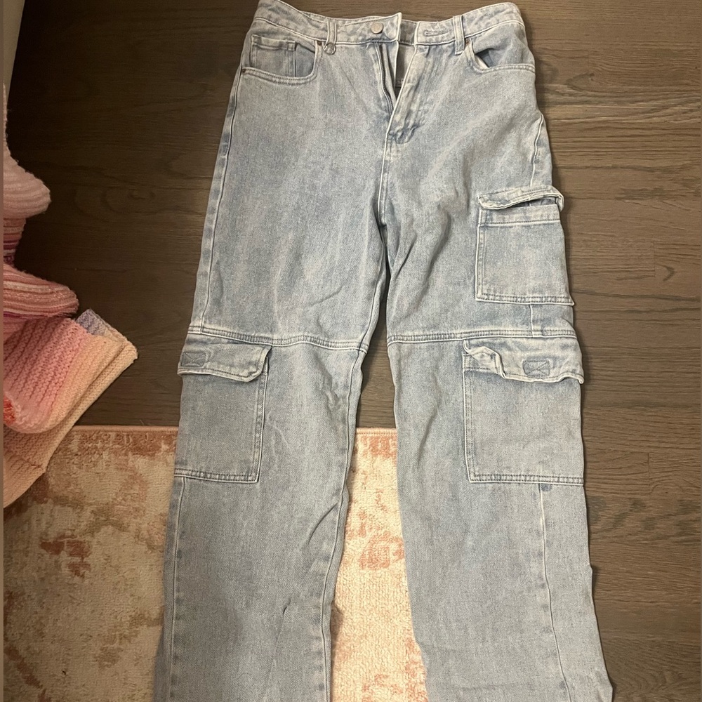 Pacsun high waisted cargo jeans